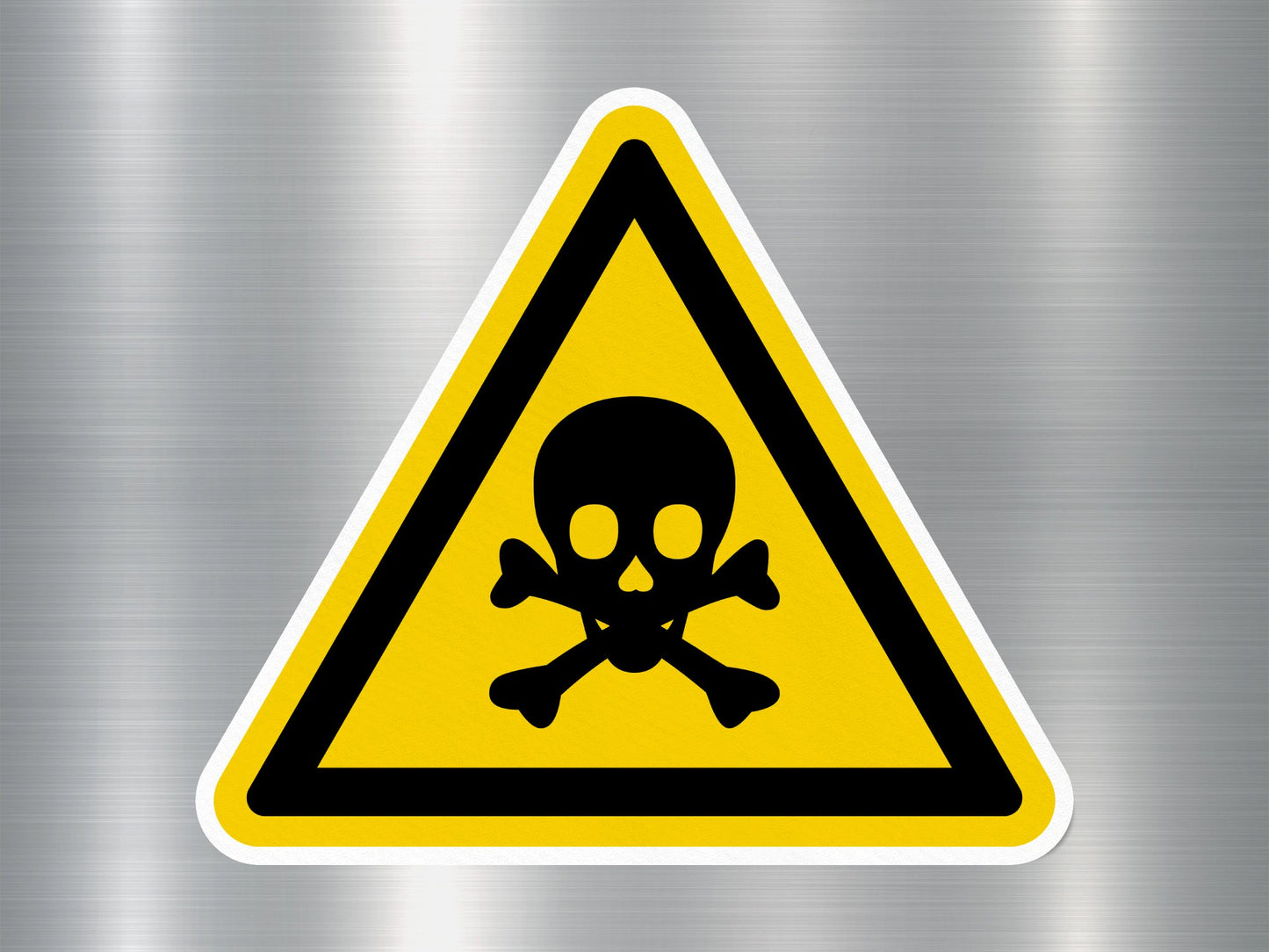 Wholesale Skull and Bones Sign Sticker
