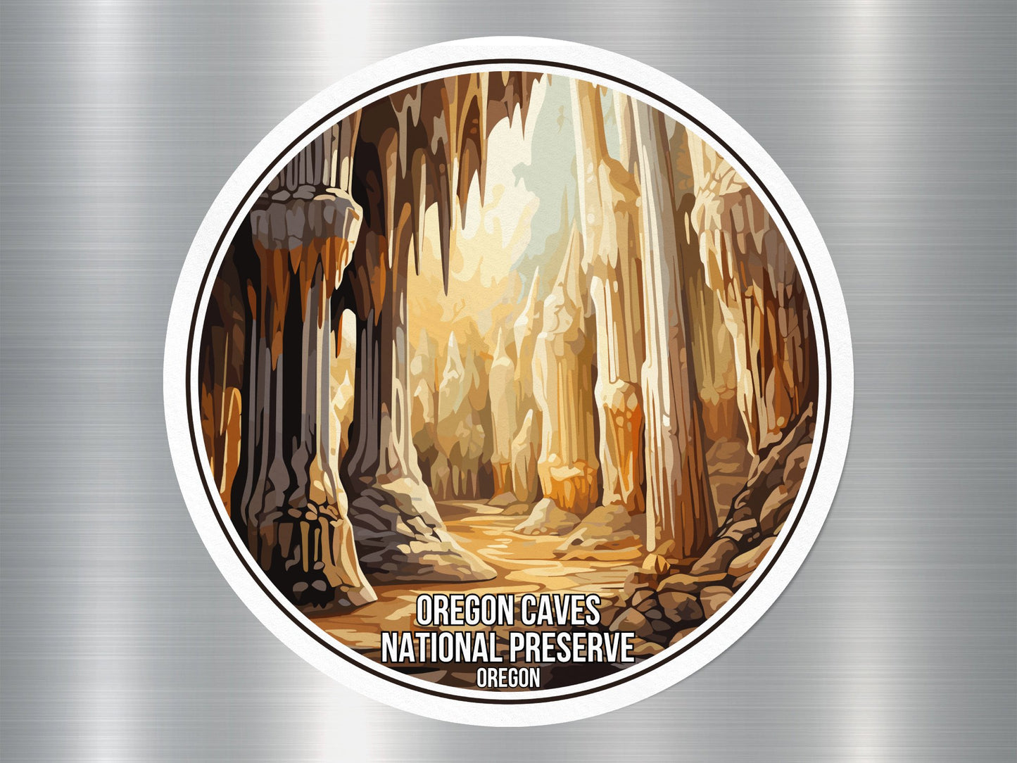 Oregon Caves US National Preserve Sticker