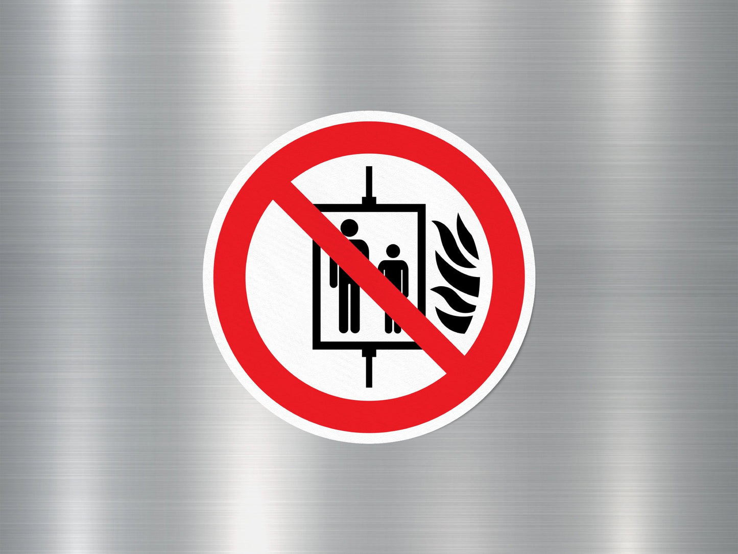 McDonough Safety Sign Sticker