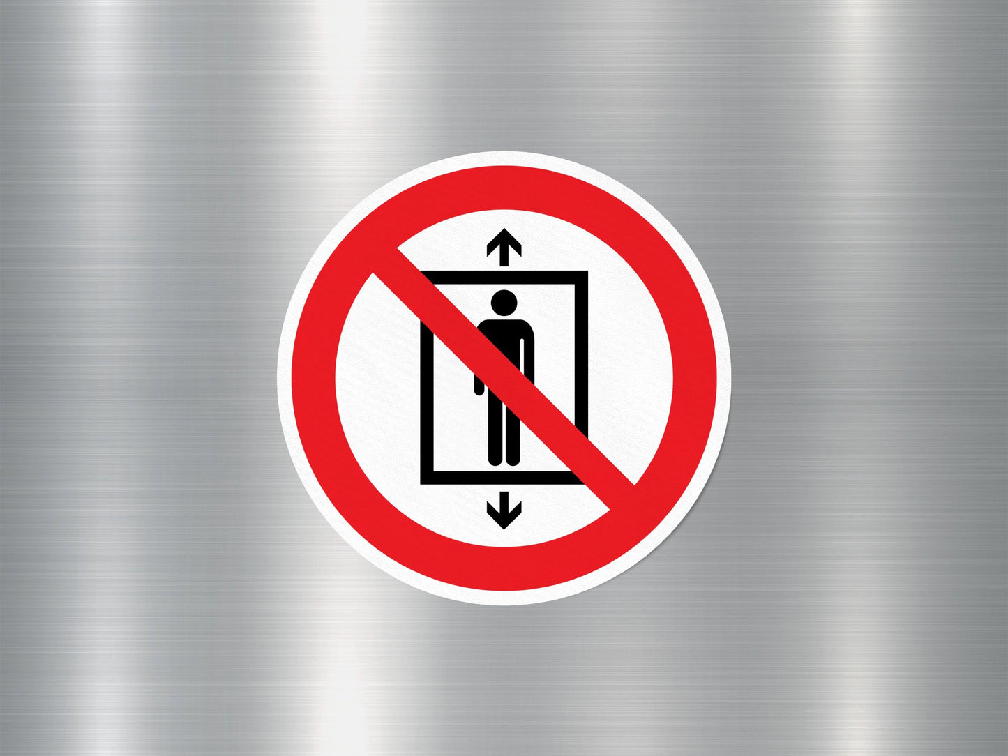 Do Not Use This Lift Sign Sticker