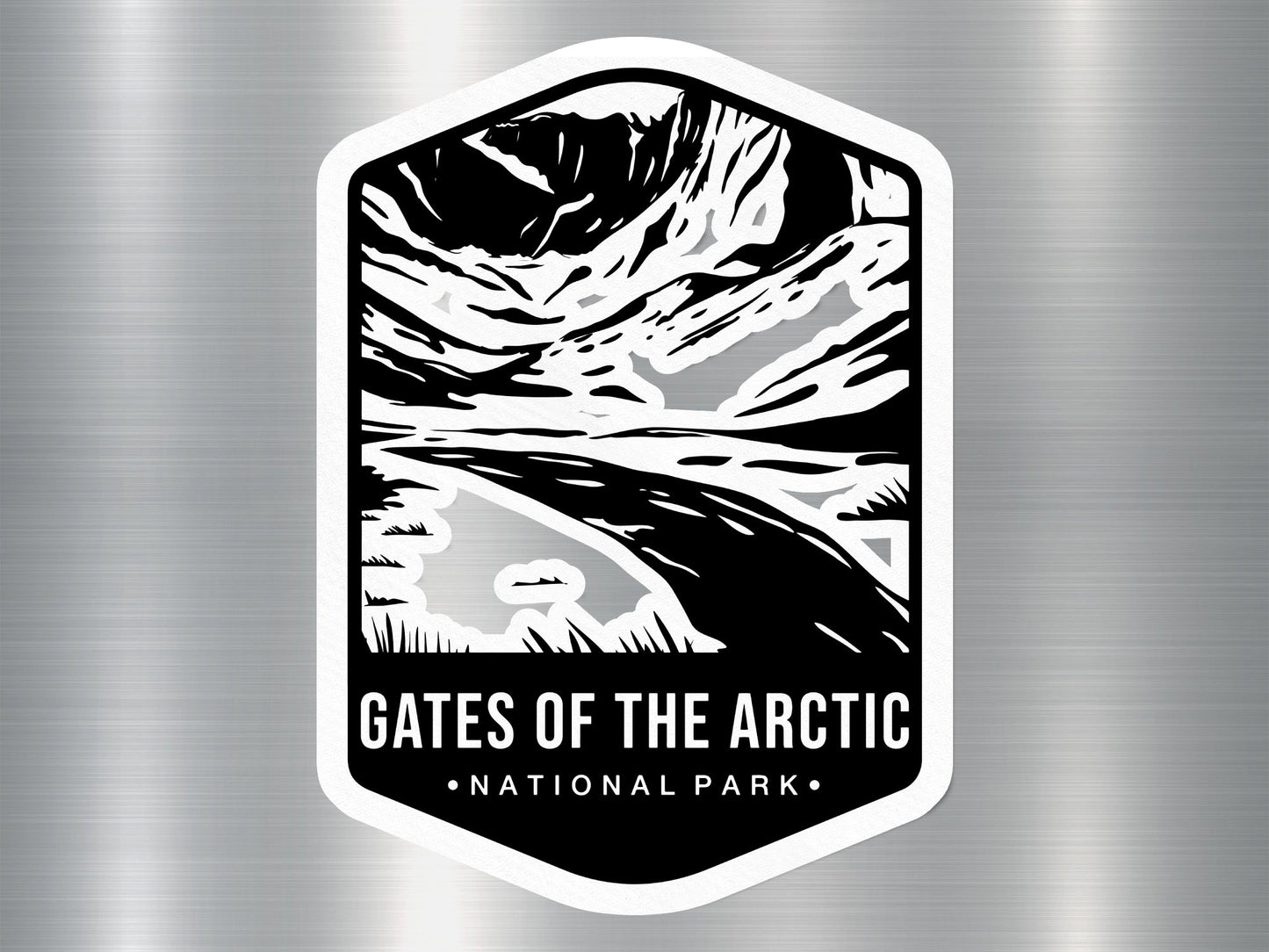 Gates Of The Arctic National Park Sticker