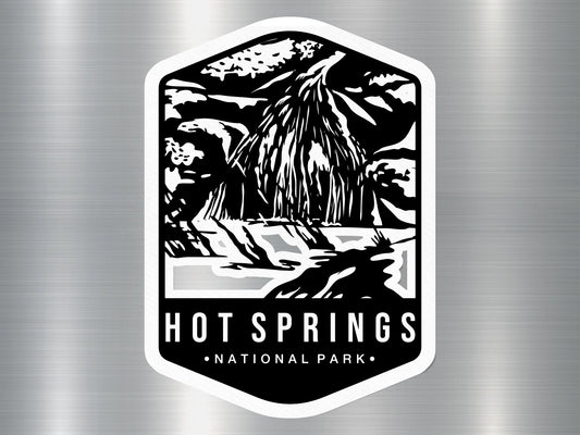 Hot Springs National Park Sticker