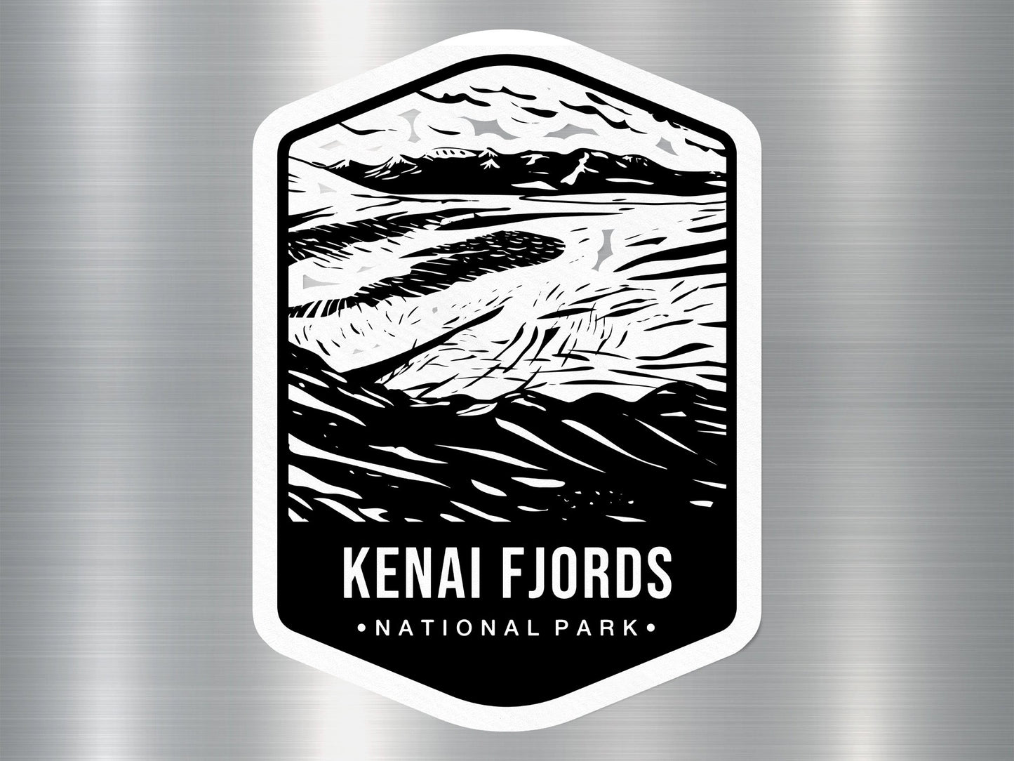 Kenai Fjords National Park Sticker