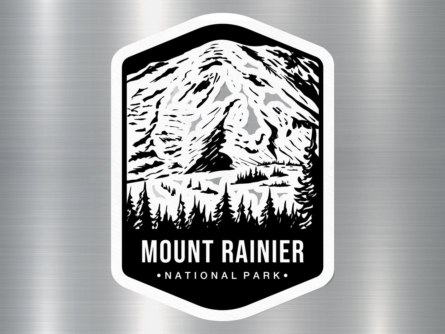 Mount Rainier National Park Sticker