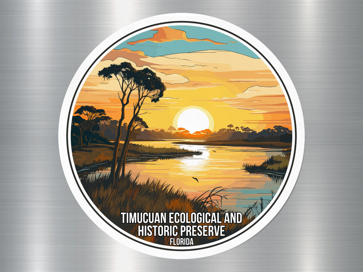 Timucuan Ecological & Historic US National Preserve Sticker