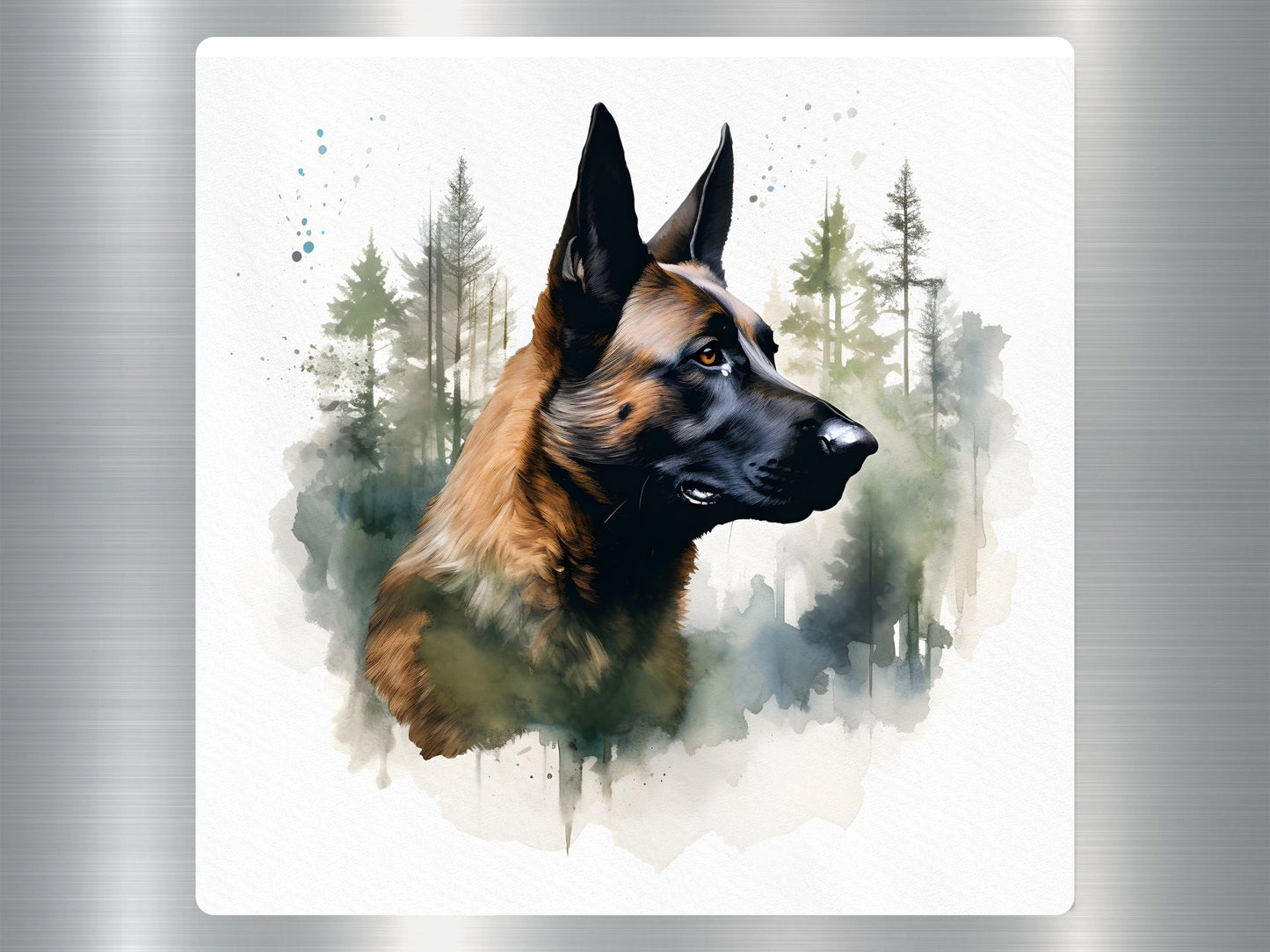 Belgian Malinois Dog Sticker