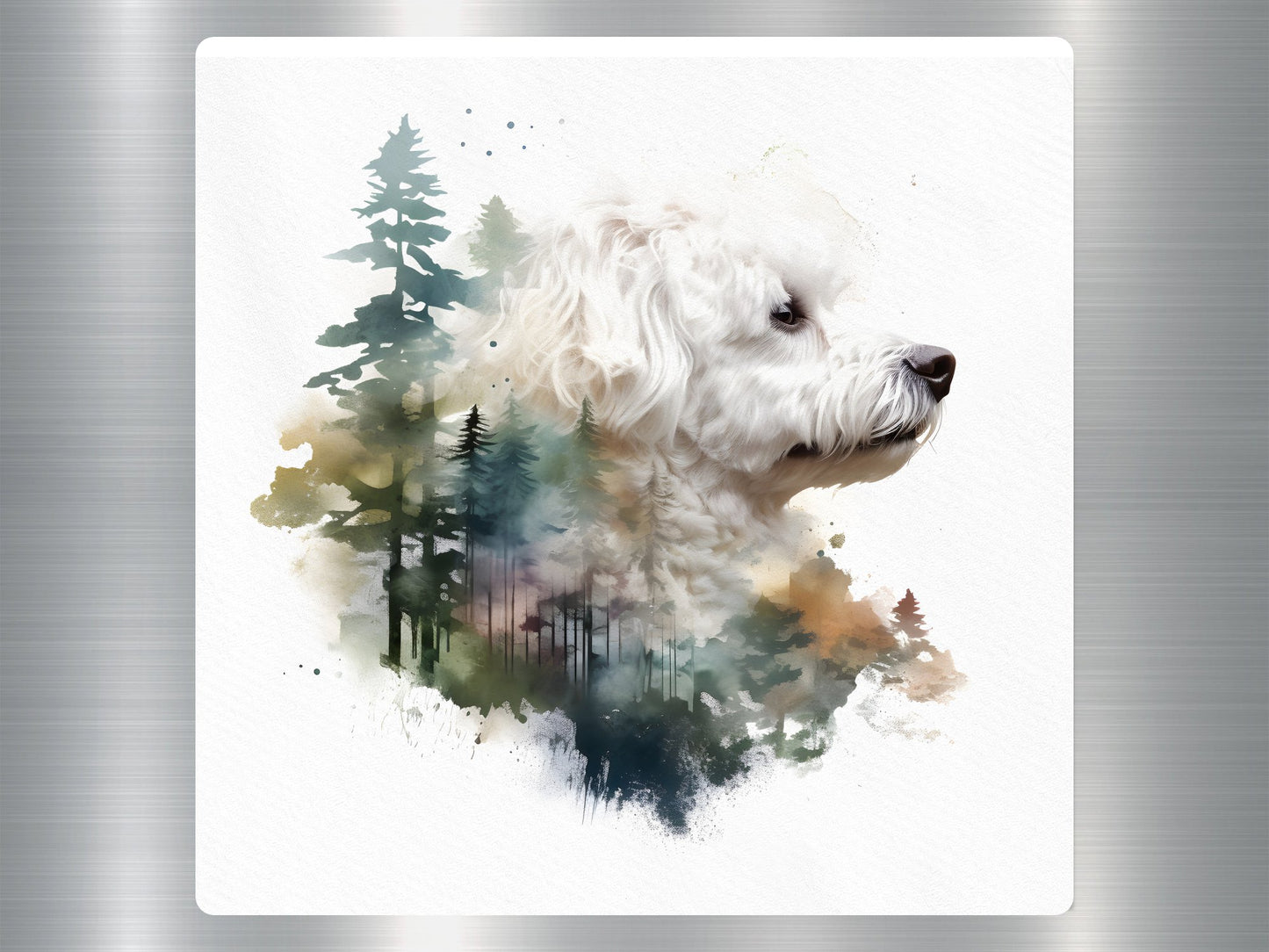 Bichon Frise Dog Sticker