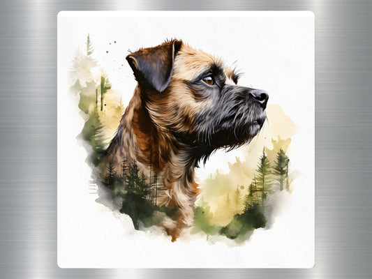 Border Terrier Dog Sticker