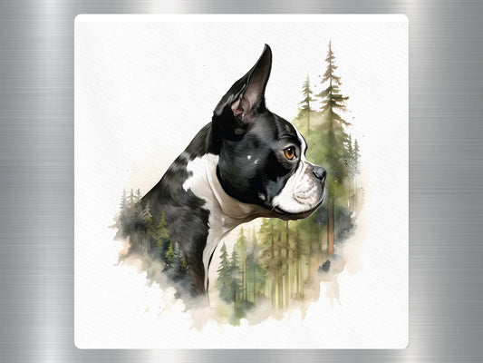 Boston Terrier Dog Sticker