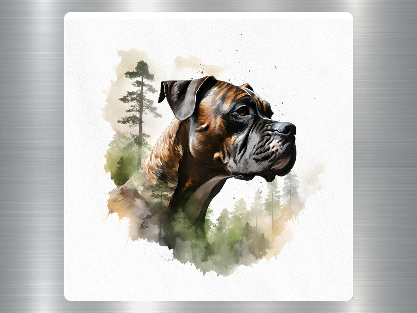 Boxer Dog Sticker