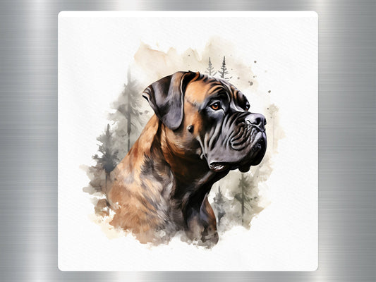 Bull Mastiff Dog Sticker