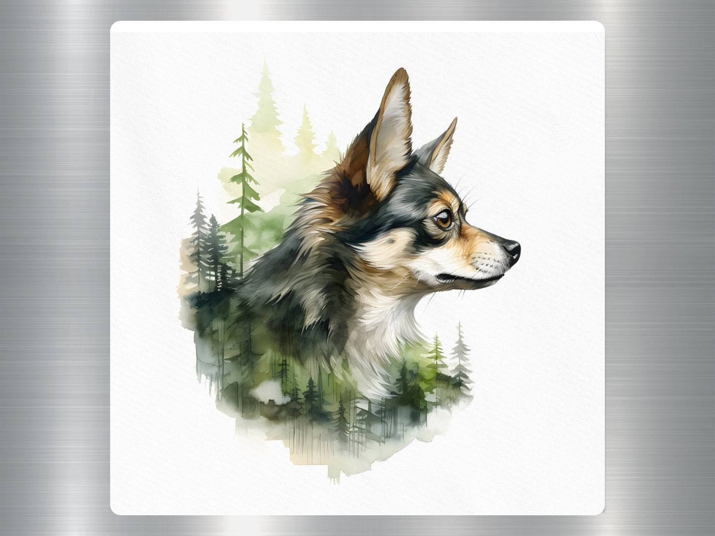 Wholesale Alaskan Husky Dog Sticker