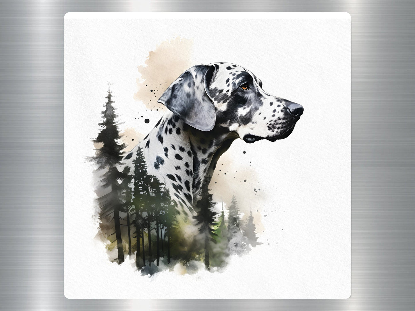 Dalmatian Dog Sticker