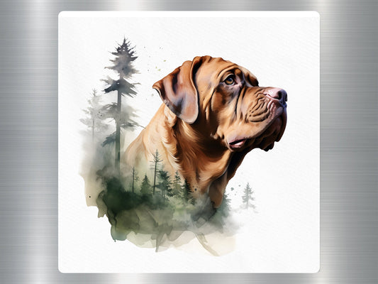 Dogue De Bordeaux Dog Sticker