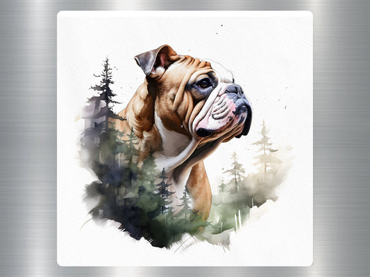 Bulldog Dog Sticker