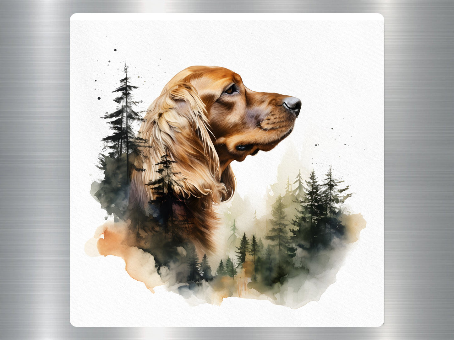 English Cocker Spaniel Dog Sticker