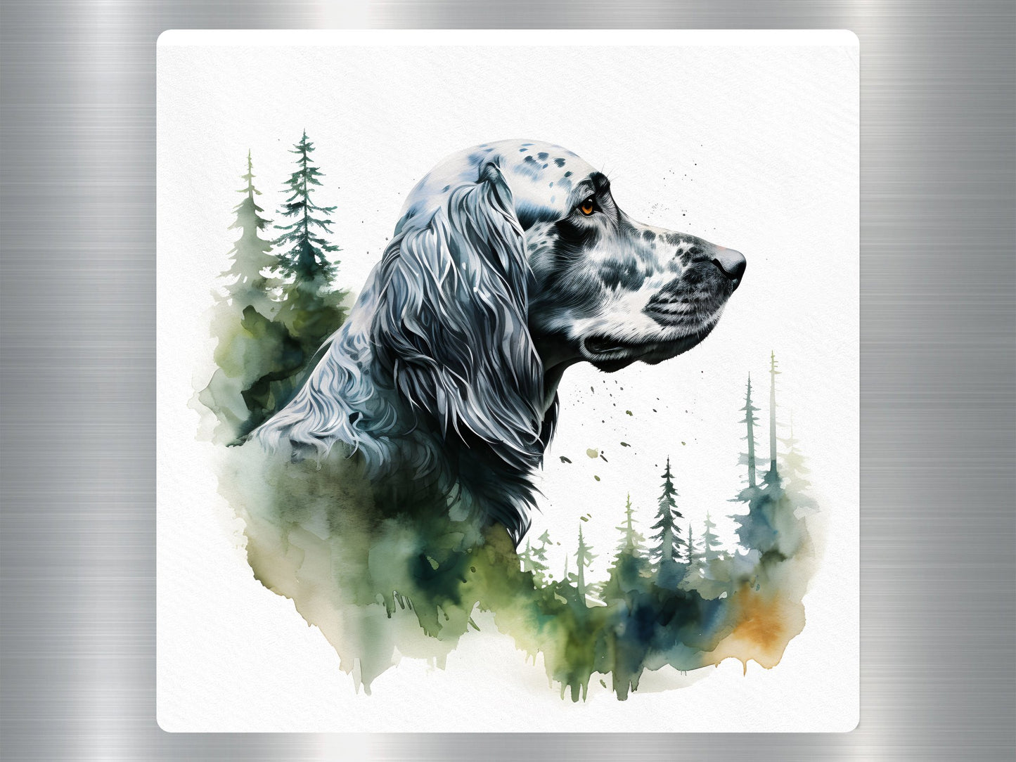 English Setter Dog Sticker