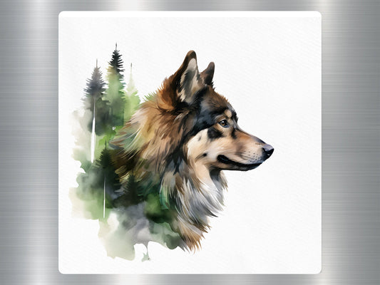 Finnish Lapphund Dog Sticker