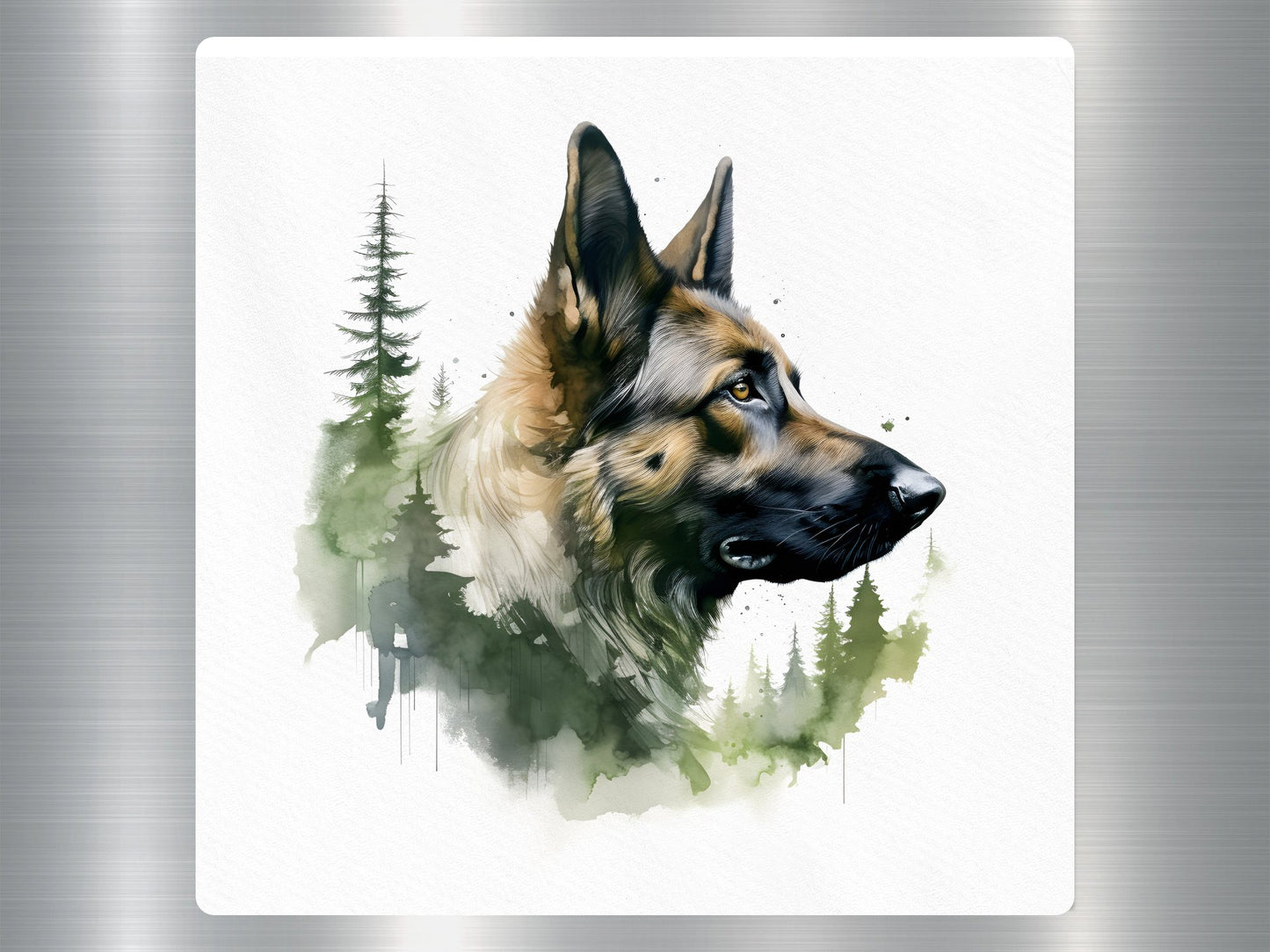 German Shepard Dog Sticker