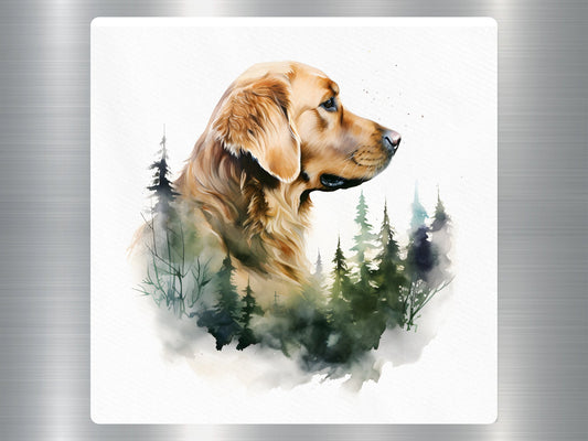 Golden Retriever Dog Sticker