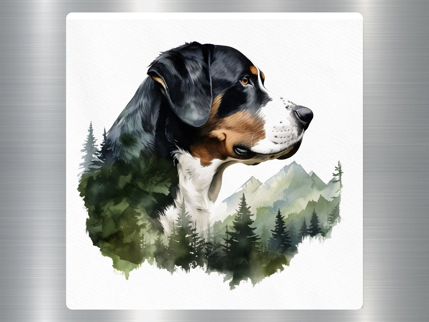 Greater Swiss Mountain Dog Sticker