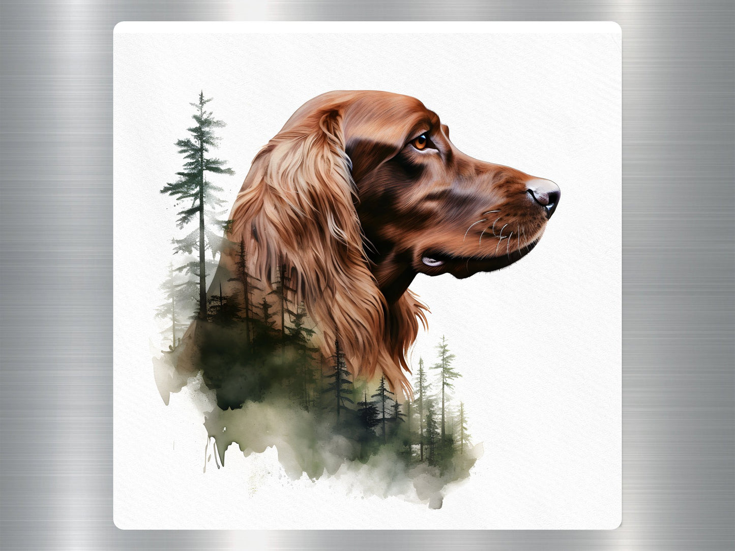 Irish Setter Dog Sticker