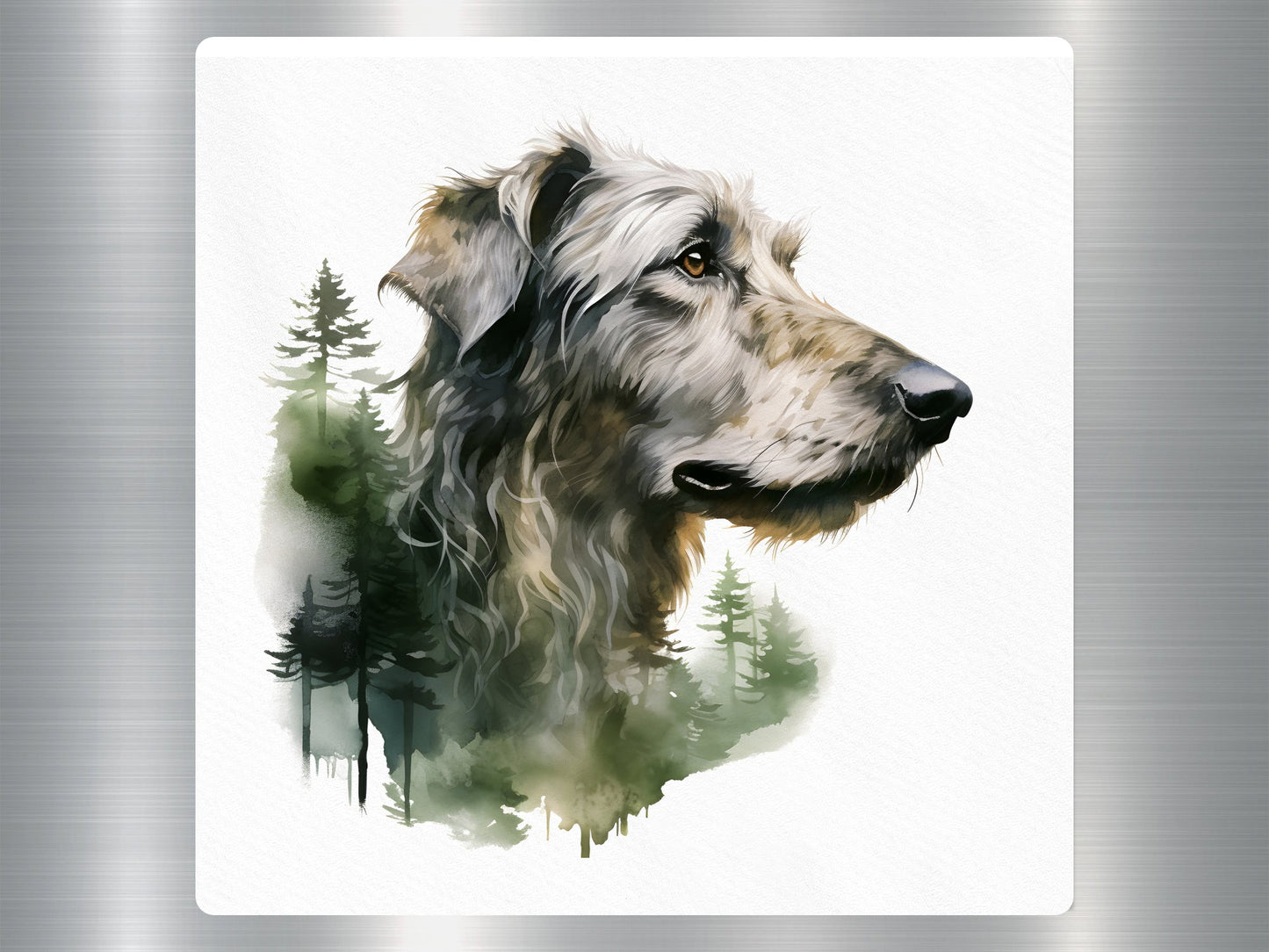 Irish Wolfhound Dog Sticker