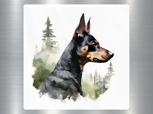 Doberman Dog Sticker