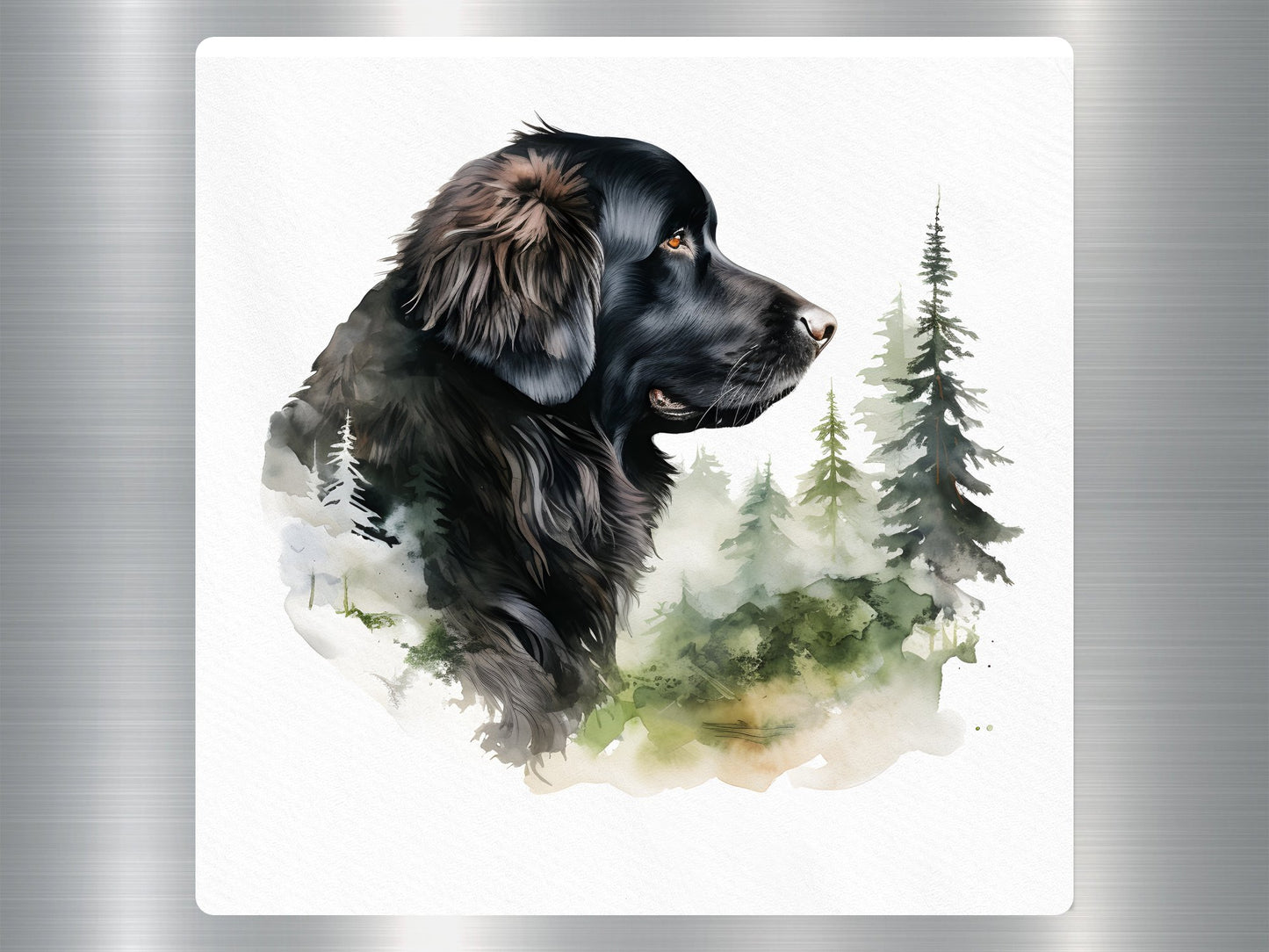 Newfoundland Dog Sticker