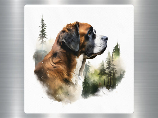 St Bernard Dog Sticker