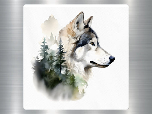 Siberian Husky Dog Sticker