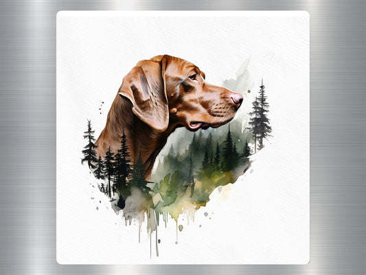 Hungarian Vizsla Dog Sticker