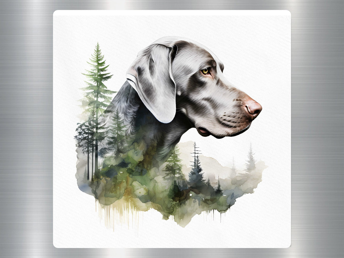 Weimaraner Dog Sticker