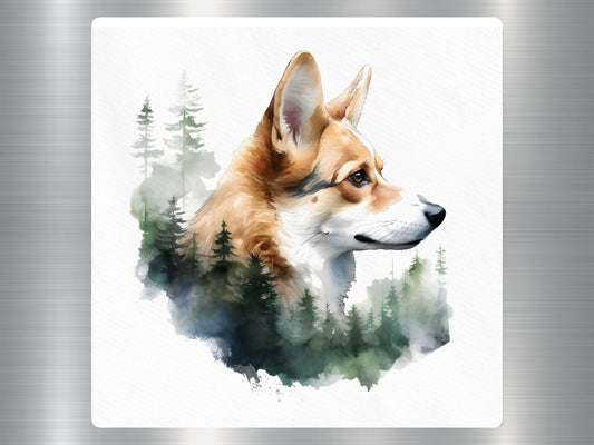 Pembroke Welsh Corgi Dog Sticker