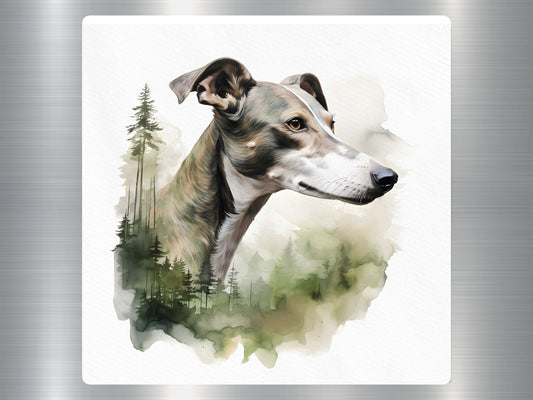 Whippet Dog Sticker