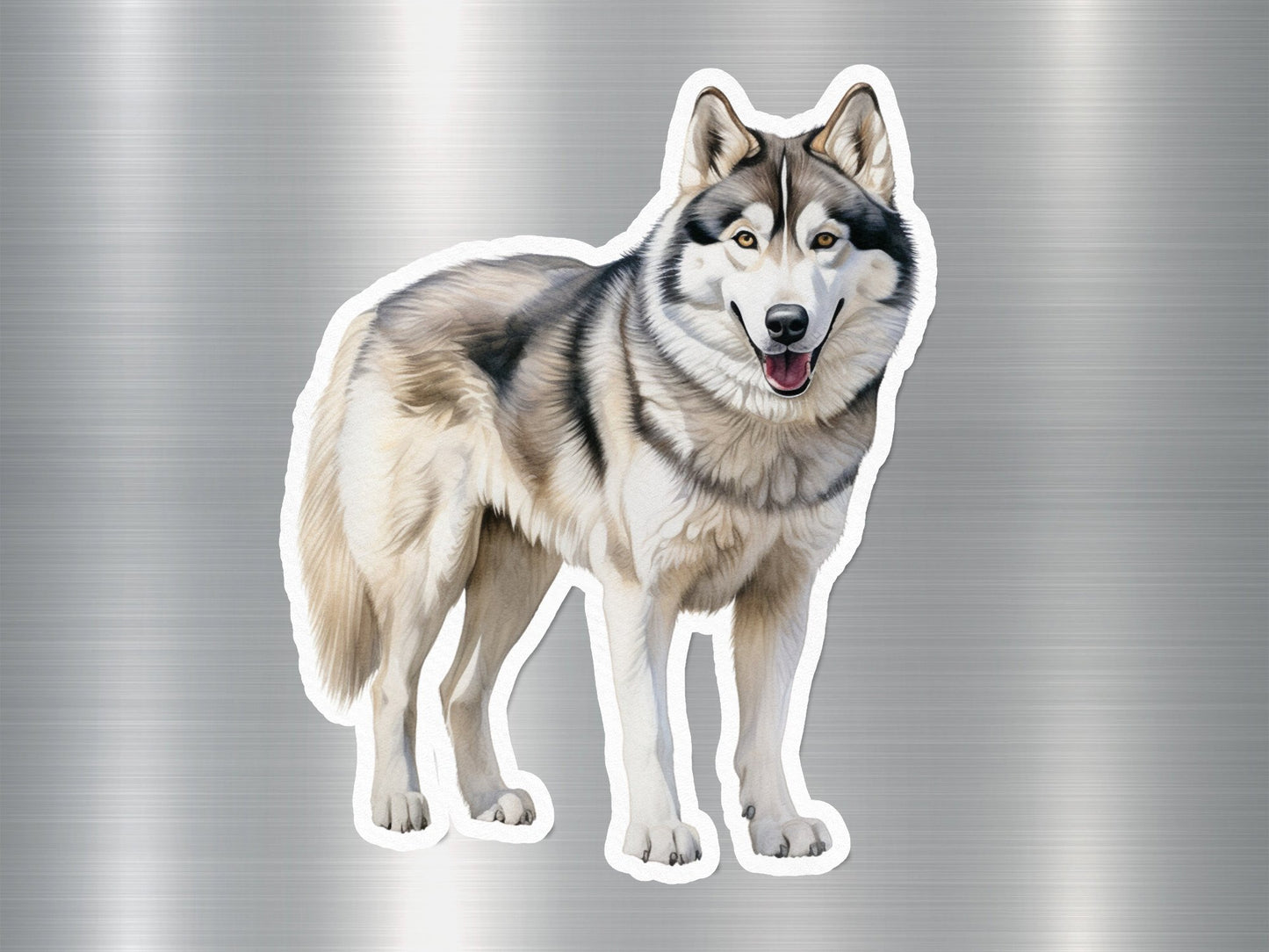 Siberian Husky Dog Sticker