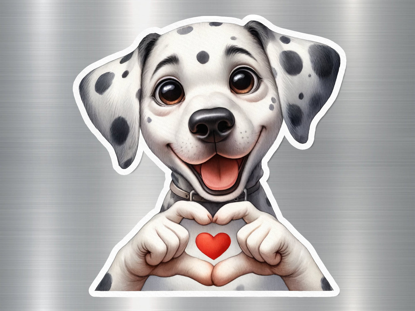 Dalmatian Puppy Dog Sticker