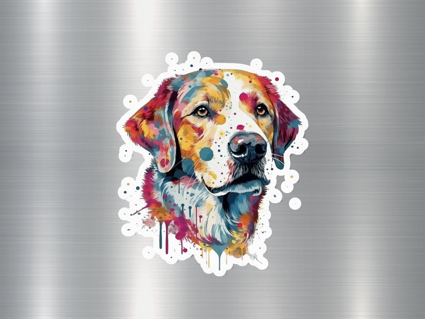 Cute Labrador Retriever Dog Sticker