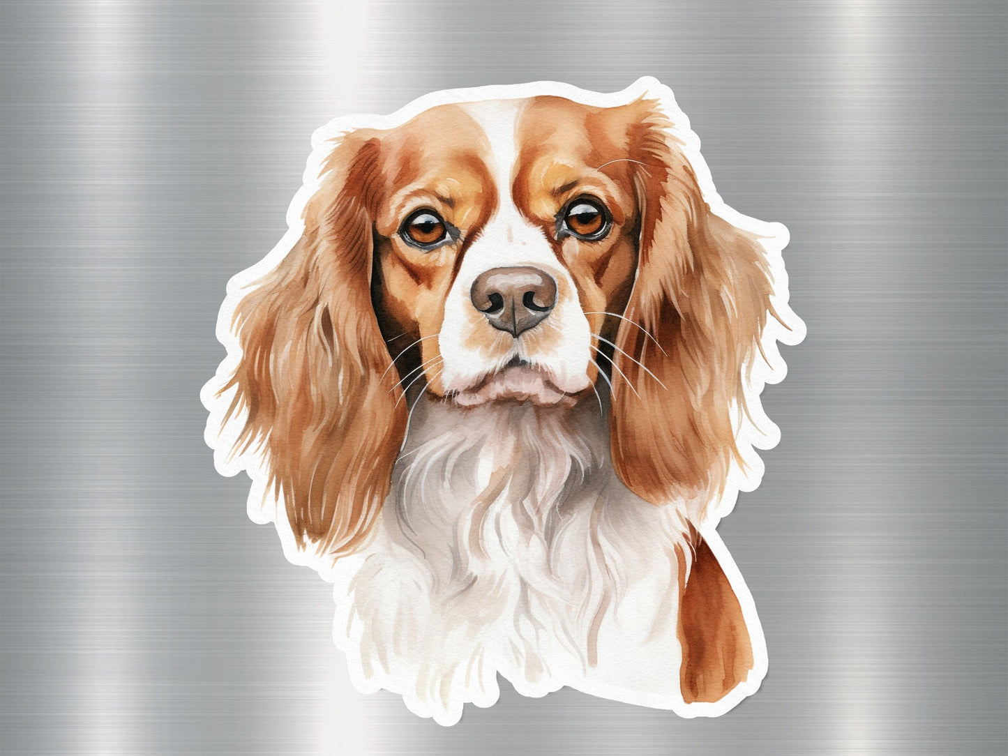 Cavalier King Charles Spaniel Dog Sticker