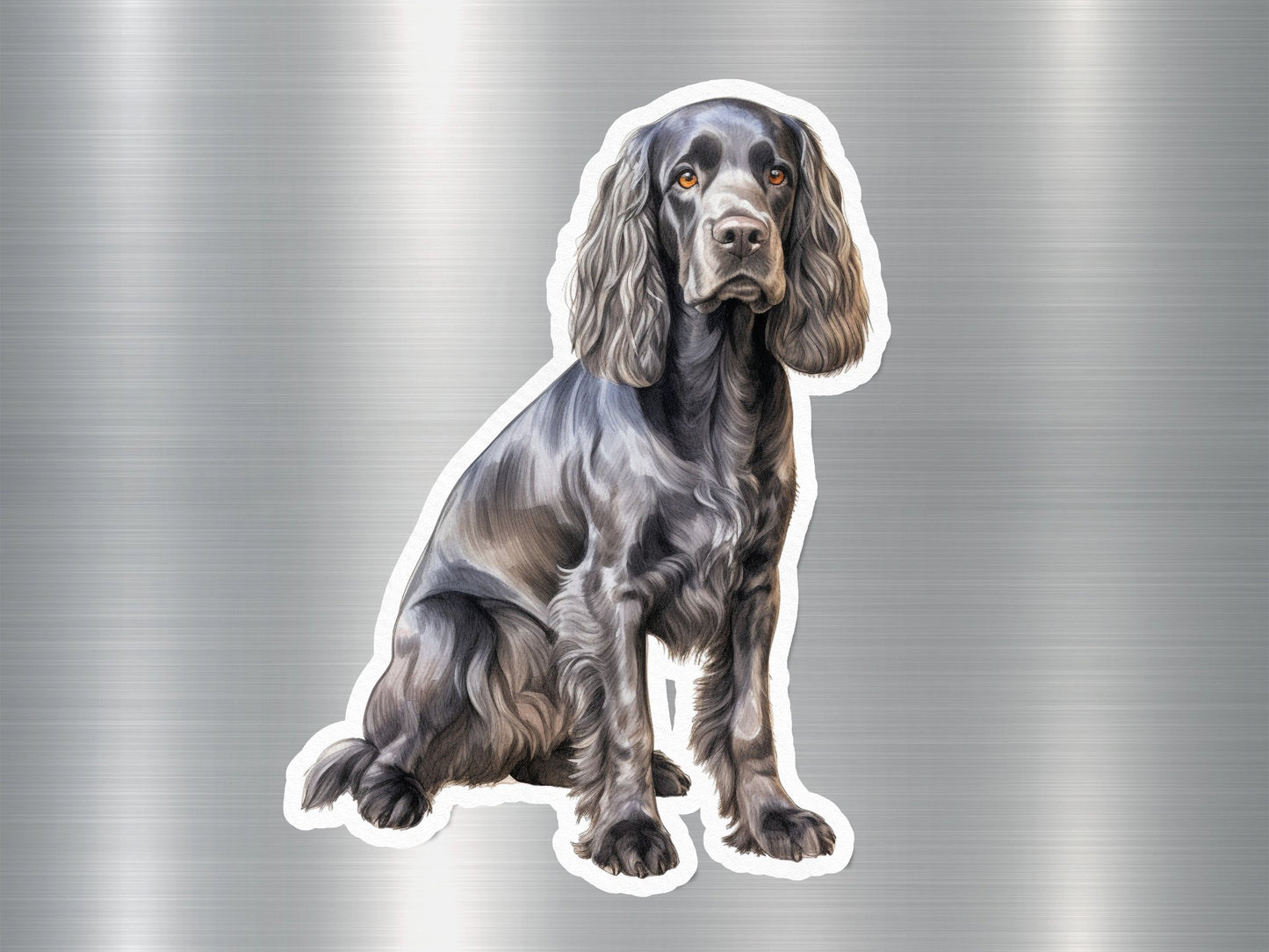 English Cocker Spaniel Breed Dog Sticker