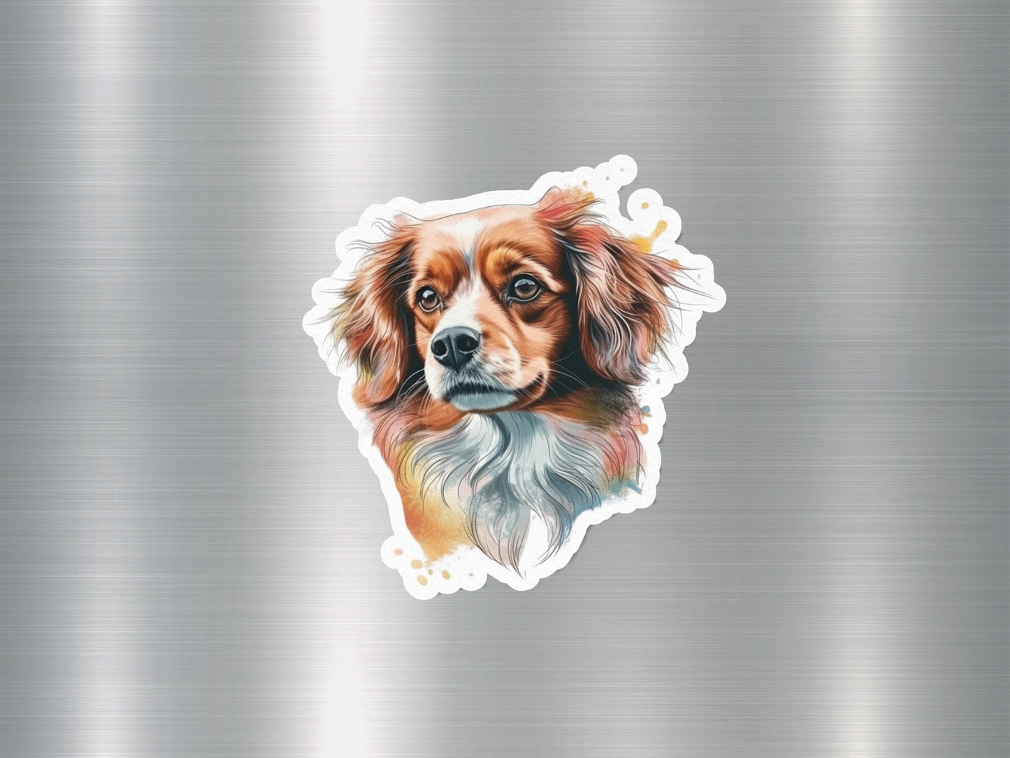 Adorable Arafed Dog Sticker