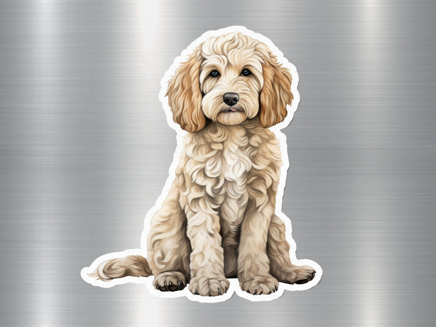 Adorable Cockapoo Dog Sticker