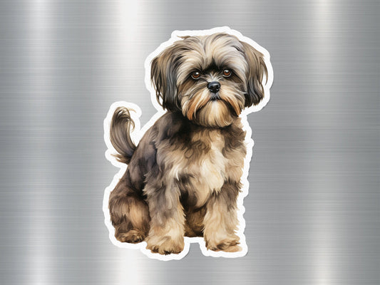 Cute Shih Tzu Dog Sticker