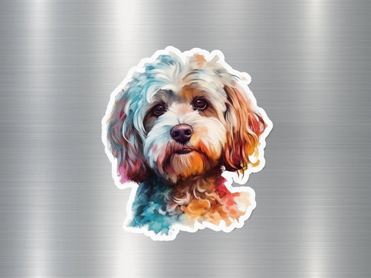 Bob Maltese Dog Sticker