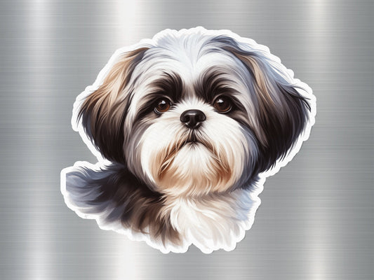 Shih Tzu Puppy Dog Sticker