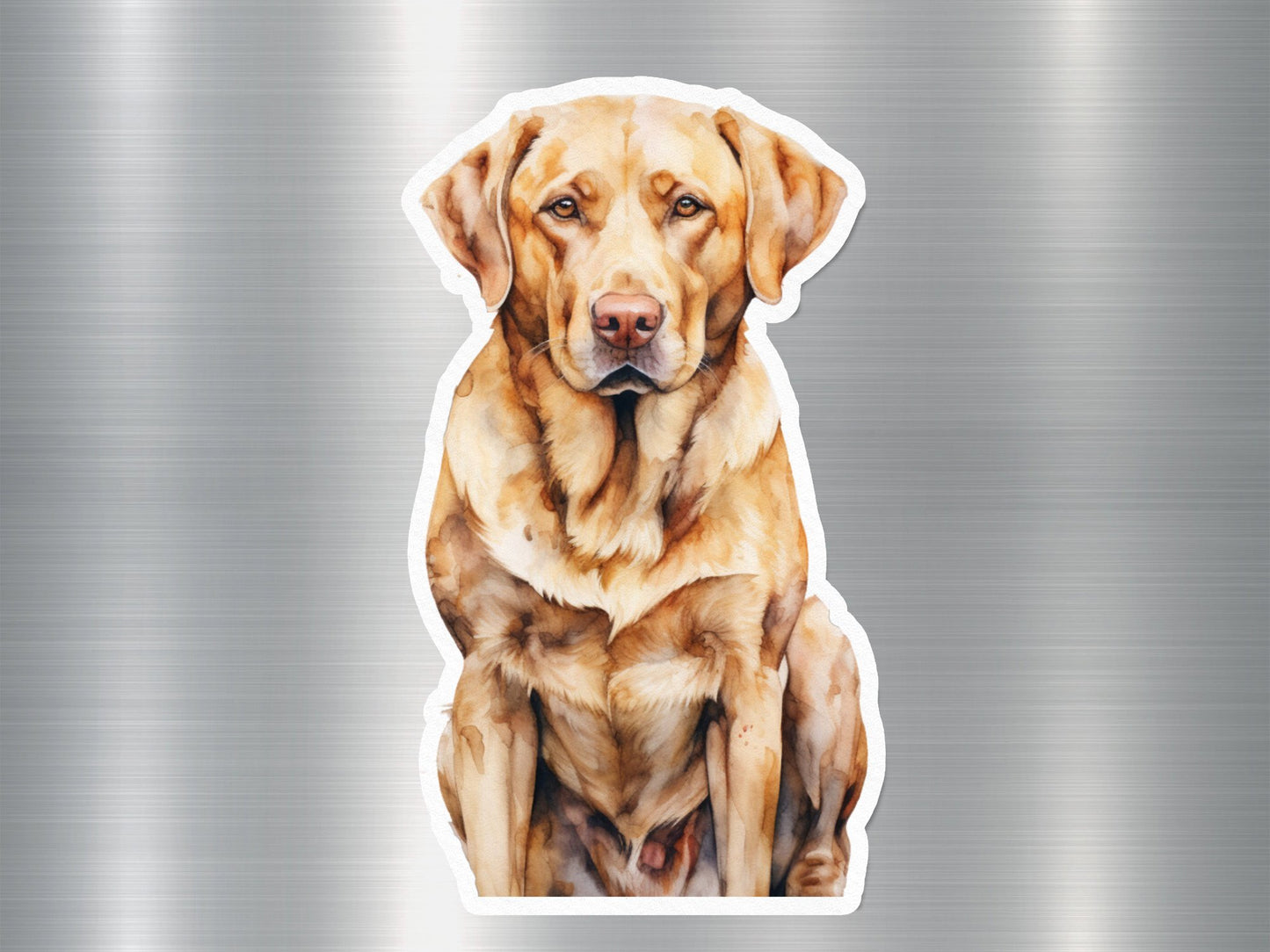 Golden Labrador Dog Sticker