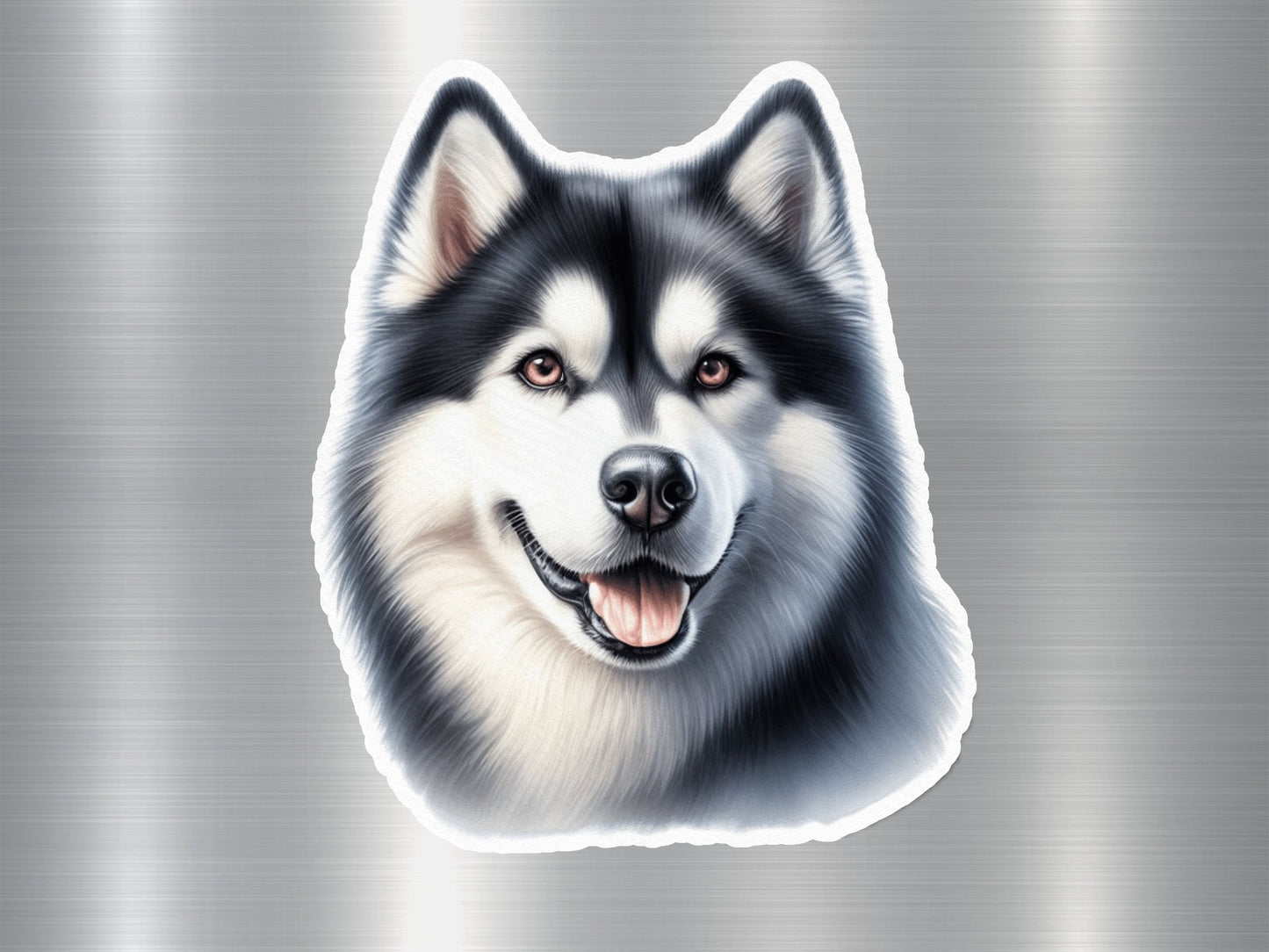 Siberian Husky Dog Sticker