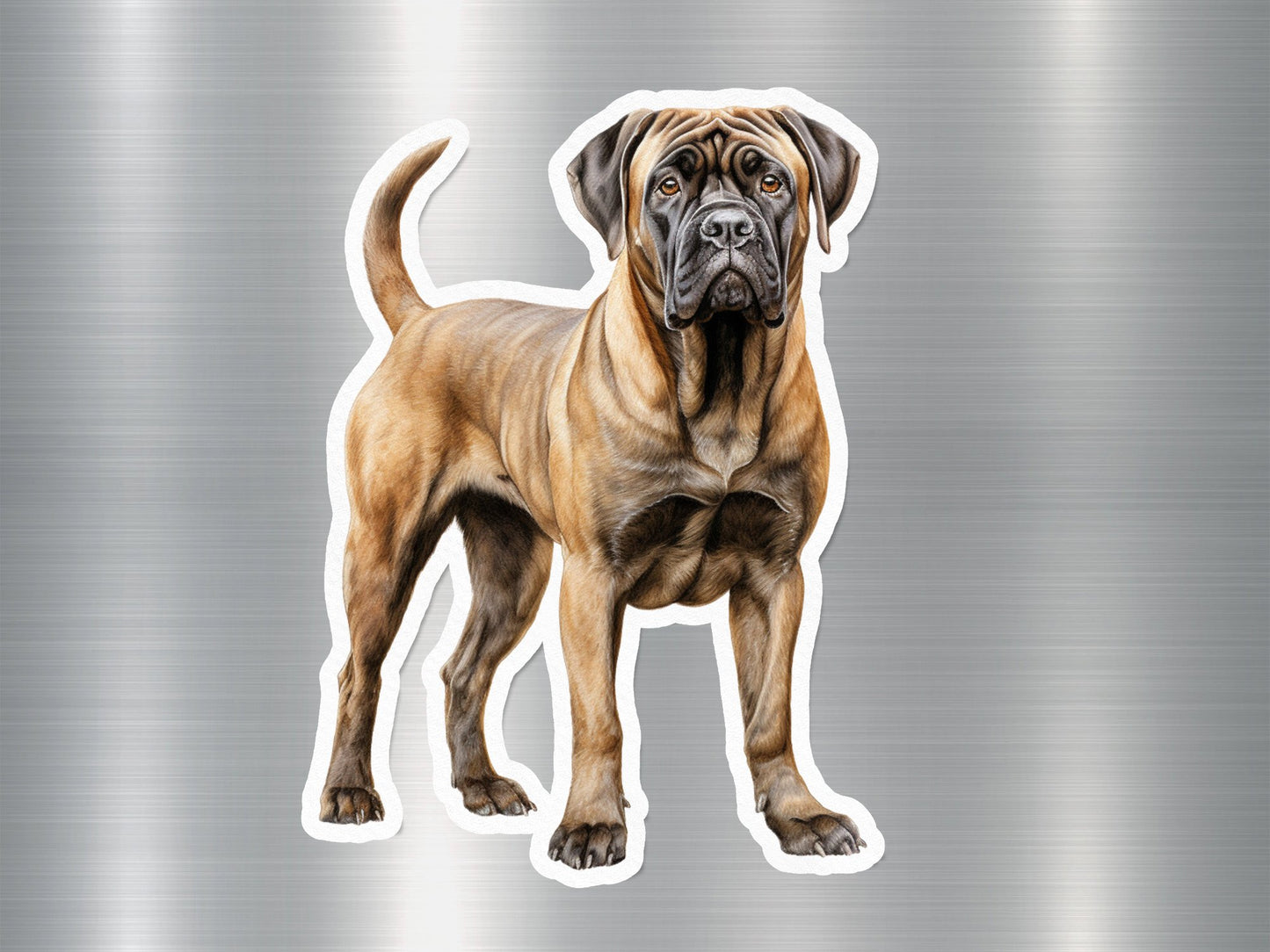 Cute Bullmastiff Dog Sticker