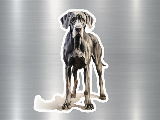 Majestic Great Dane Dog Sticker