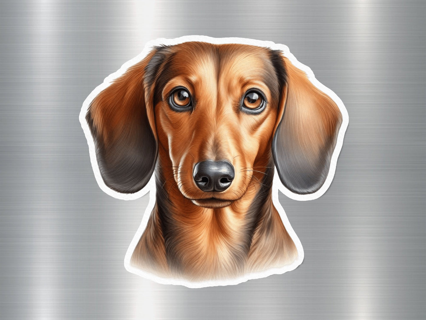 Miniature Dachshund Dog Sticker